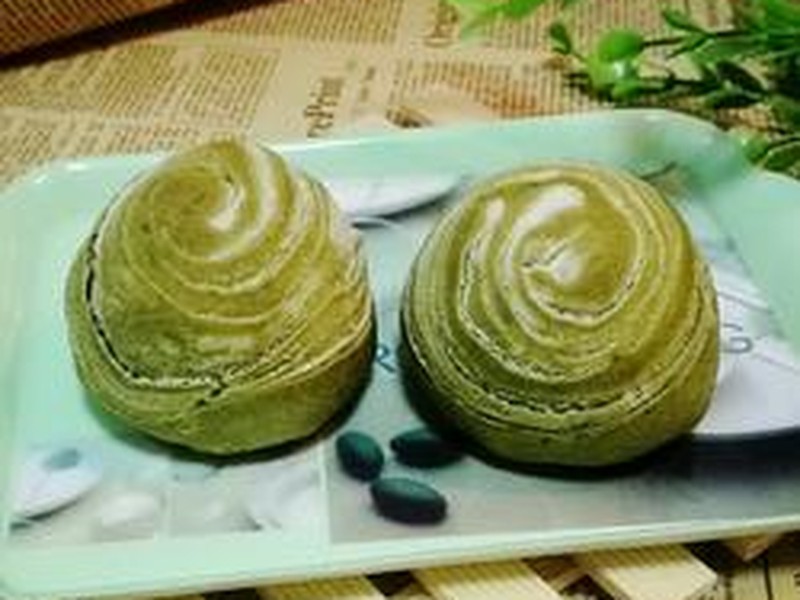 抹茶绿豆酥