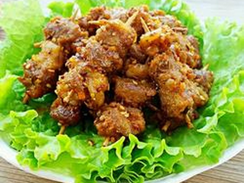 牙签羊肉串