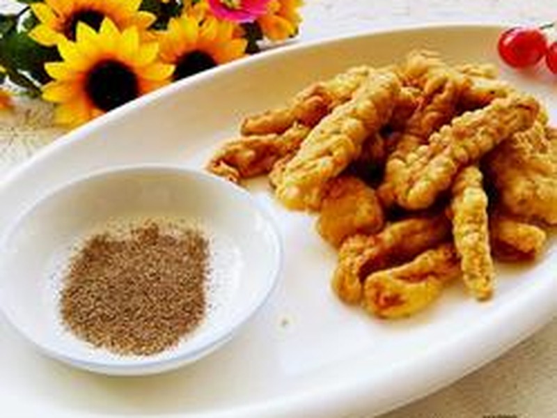 干炸肉段