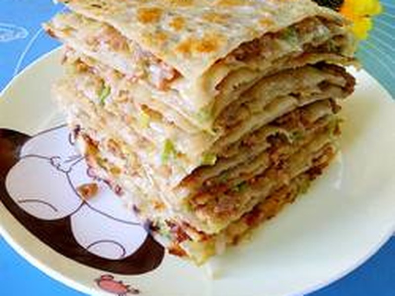 层层香羊肉饼