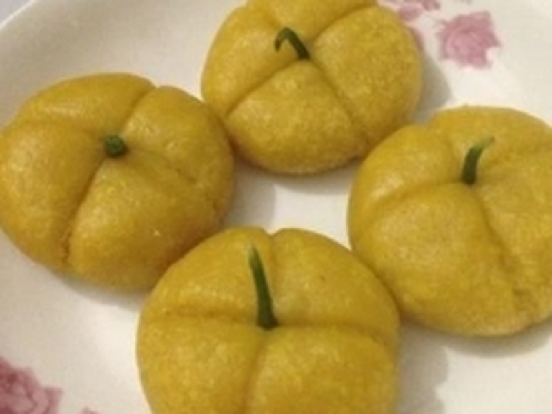 蒸南瓜饼