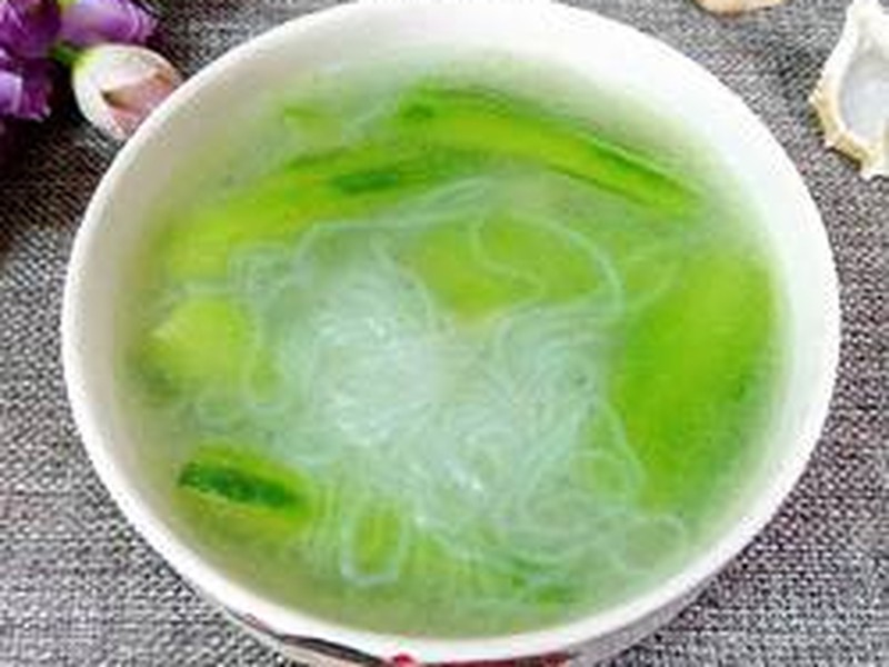 丝瓜粉丝汤