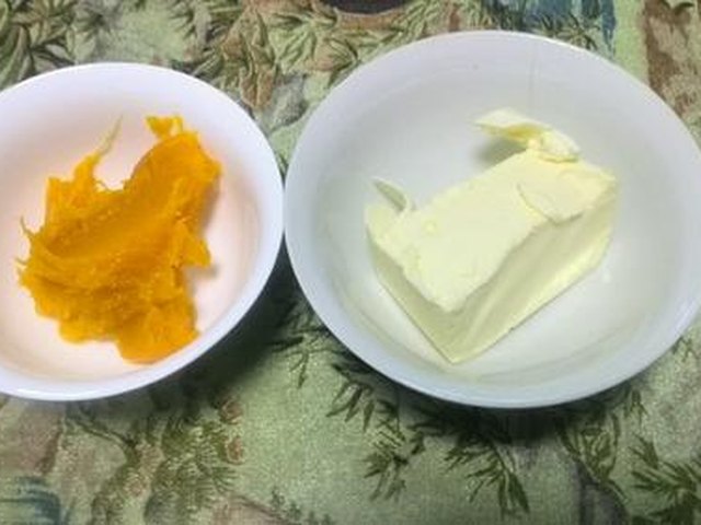 【小南瓜面包】步骤1