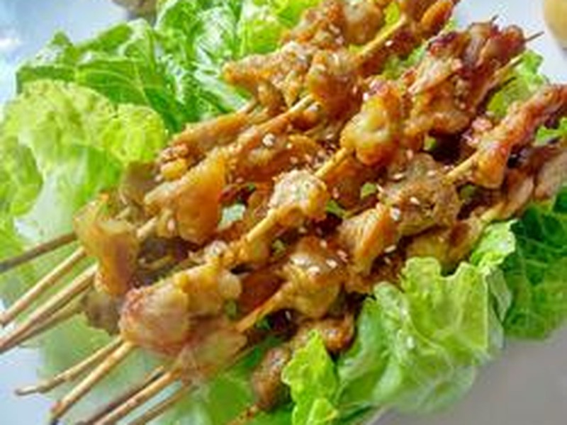 孜然羊肉串(烤箱版)