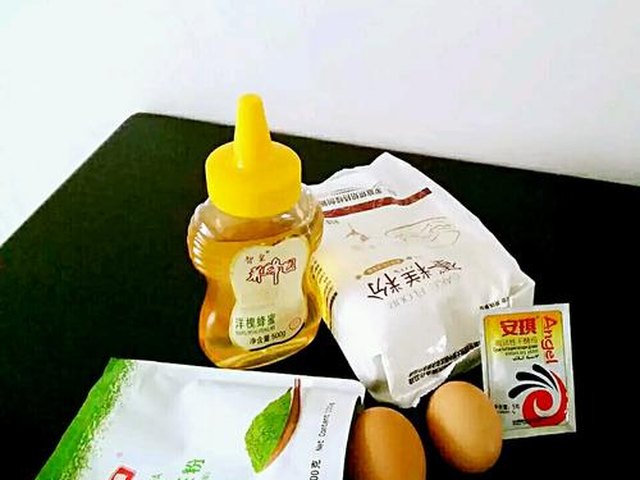 【奶香抹茶发糕】步骤1