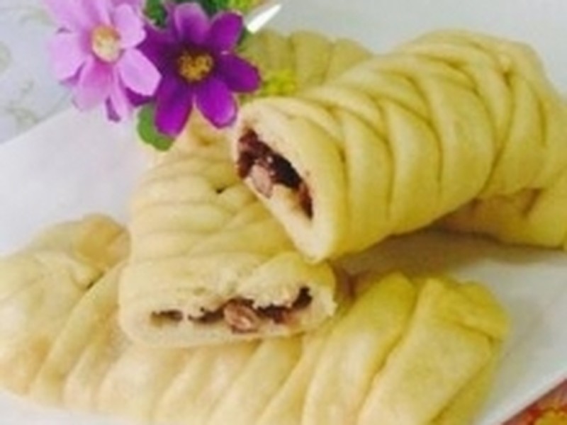 红豆蒸饼