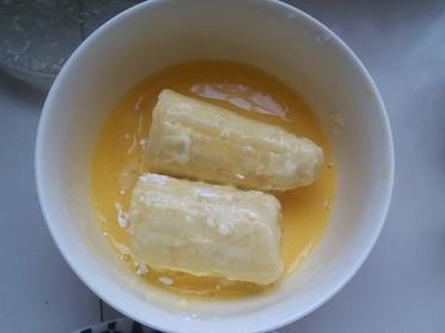 【燕麦香蕉卷】步骤4