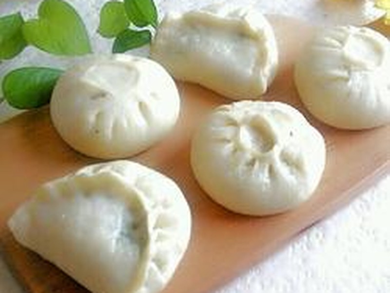 韭菜馅包子