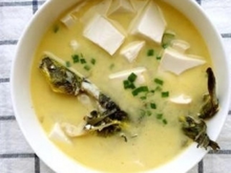 黄辣丁豆腐汤