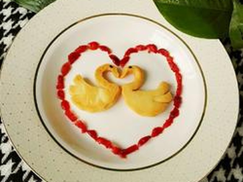 天鹅饼干
