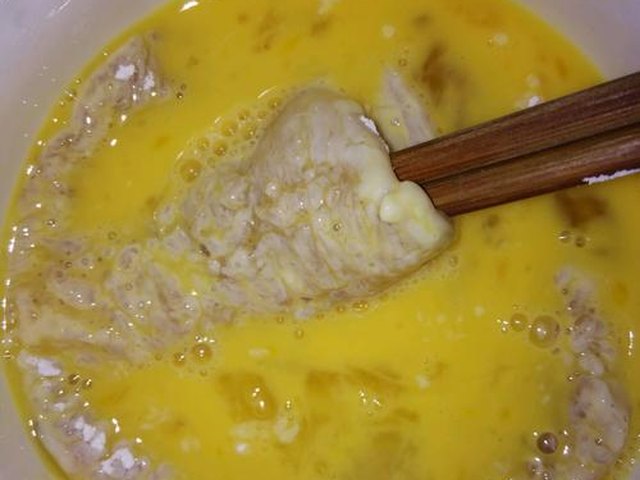 【炸鸡排】步骤4