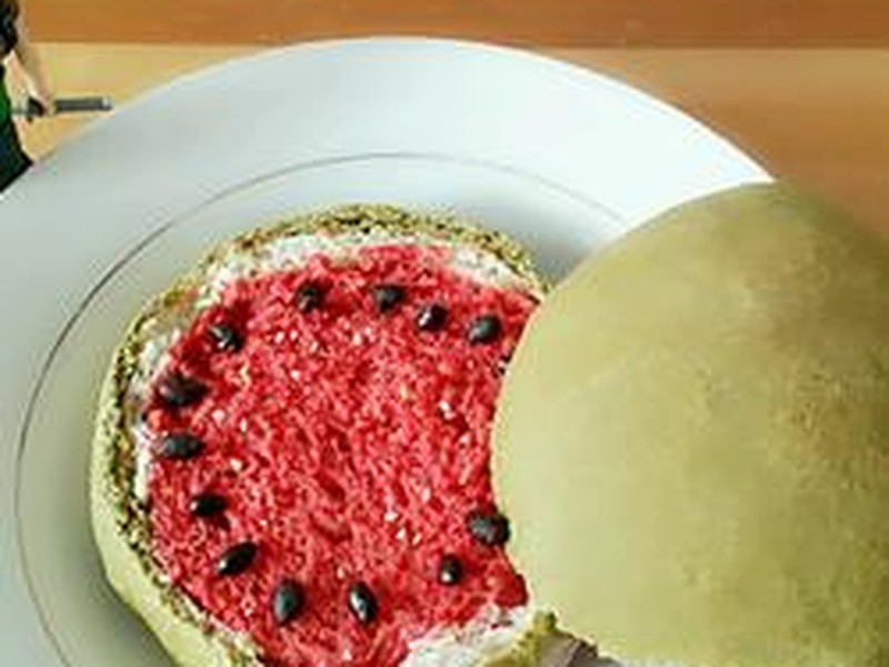 西瓜面包