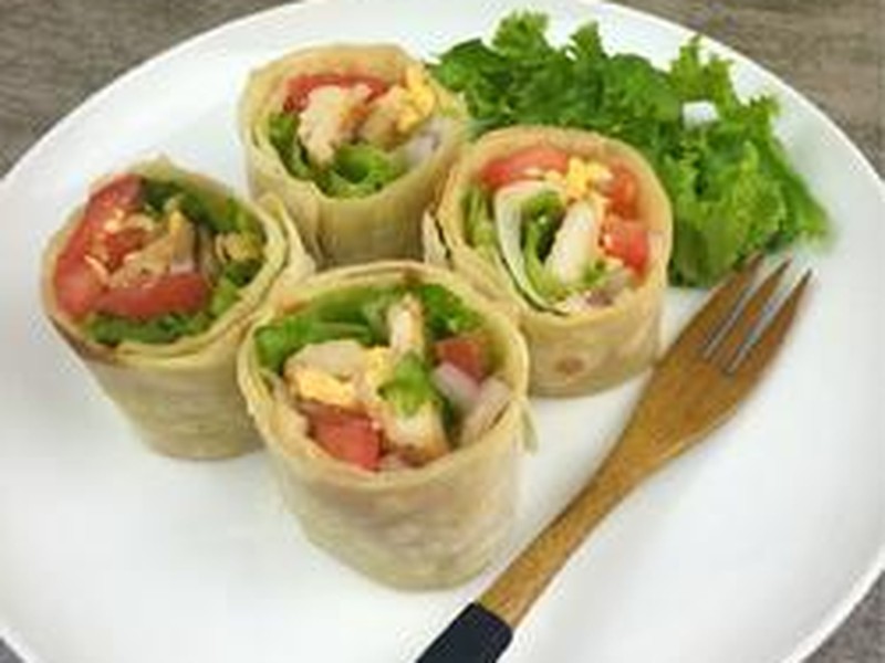 墨西哥芝士鸡肉卷