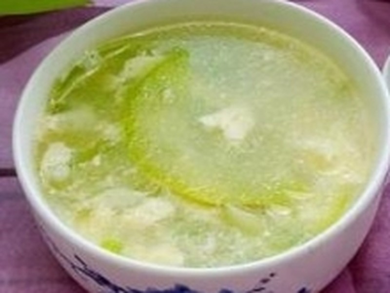 西葫芦鸡蛋汤