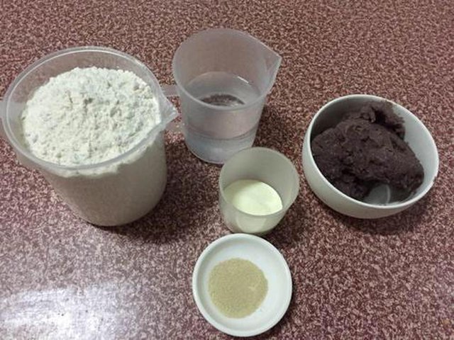 【豆沙饼】步骤1