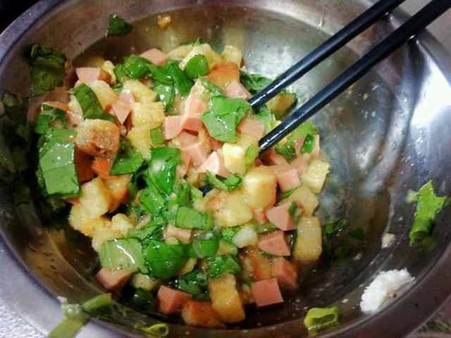 【吐司火腿爱心饼】步骤3