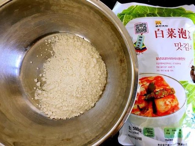 【泡菜煎饼】步骤1