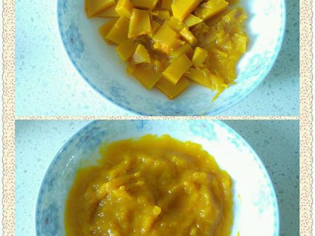 【南瓜豆沙芝麻饼】步骤3