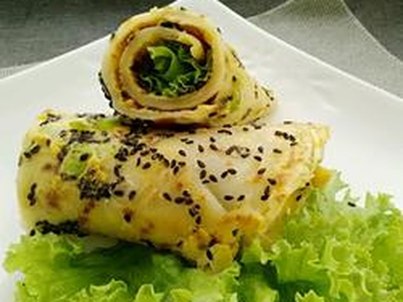 快手鸡蛋饼