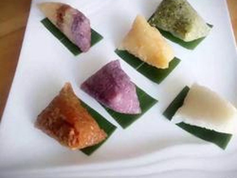 彩色粽子