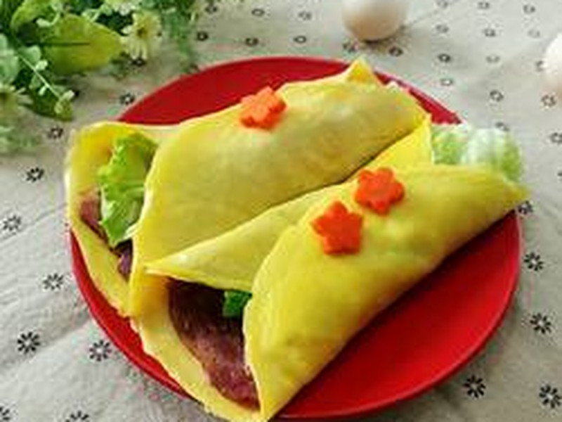 培根鸡蛋饼