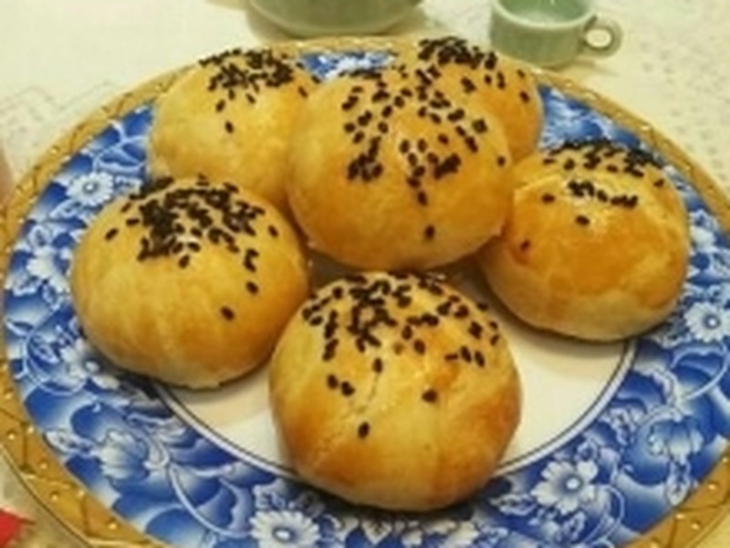 猪油豆沙酥