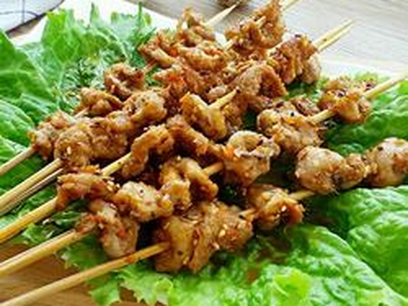 烤羊肉串儿