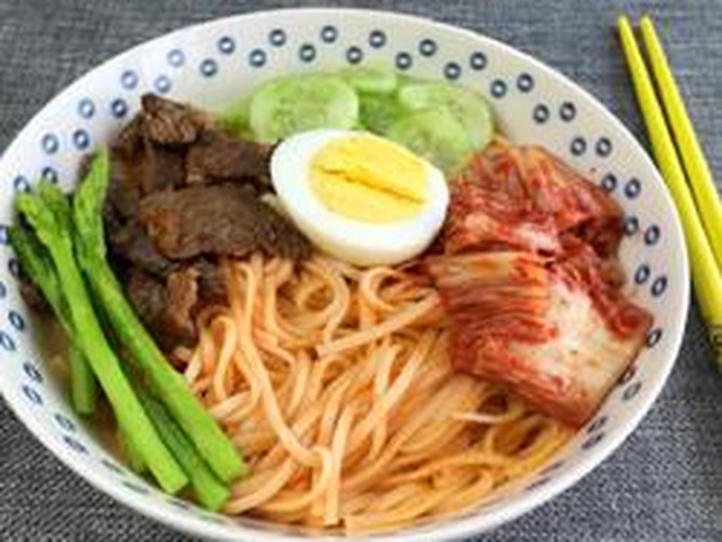韩式辣拌面