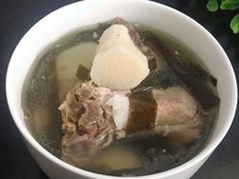 山药海带排骨汤