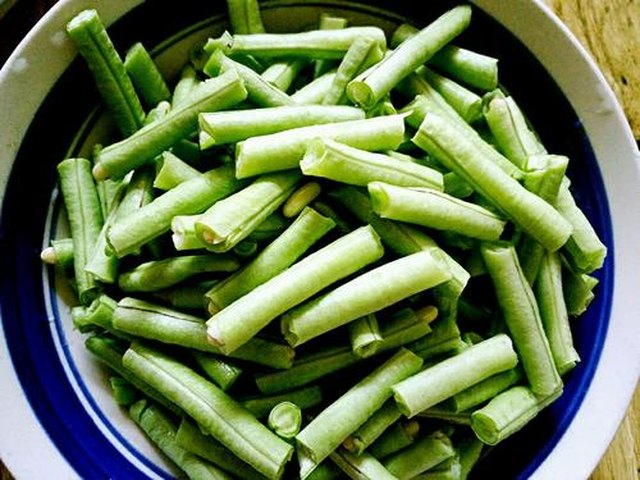 【豆角卤面】步骤1