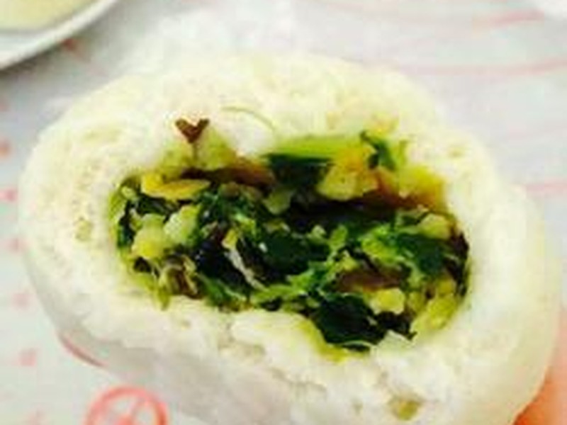 香菇菜包