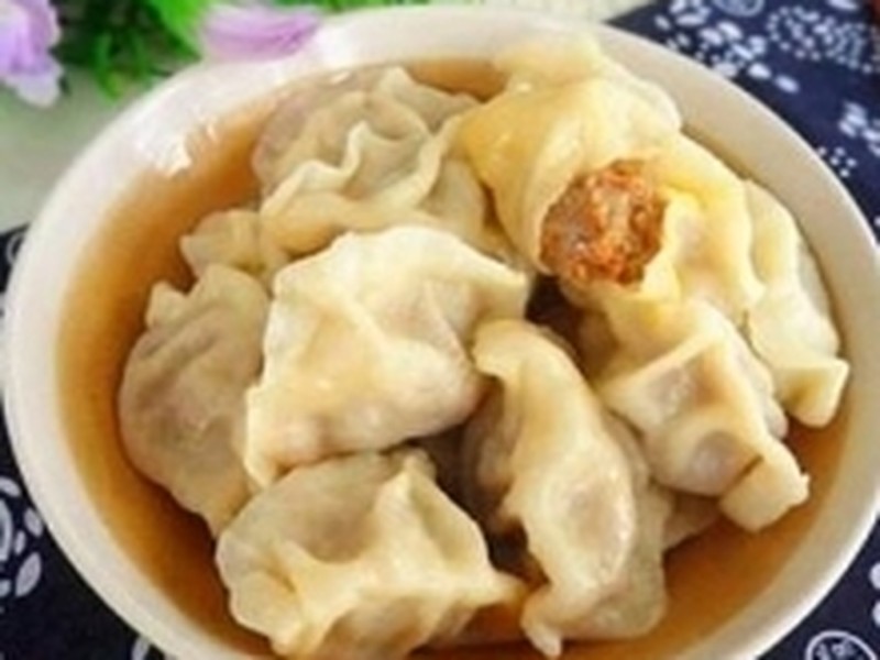 胡萝卜羊肉馅饺子
