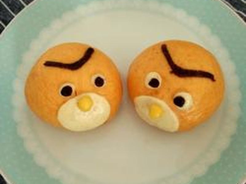 卡通小鸟包子