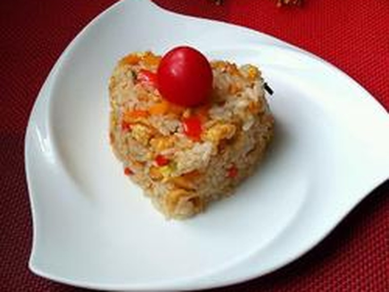 彩椒炒饭
