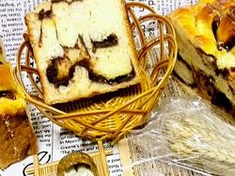 红豆土司面包