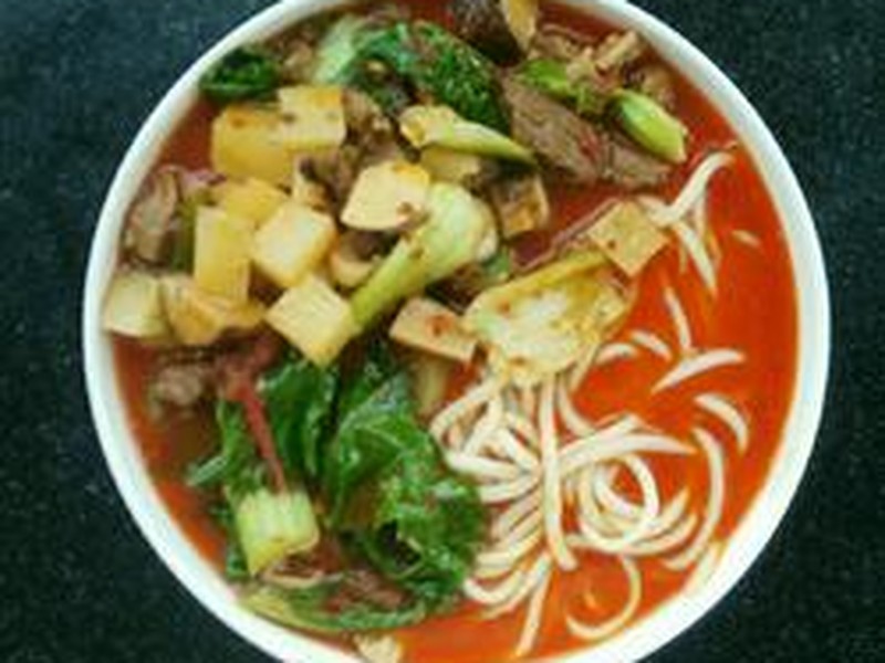 羊肉臊子面～面食