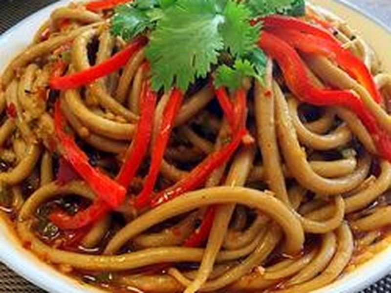 香拌莜面圪扦扦