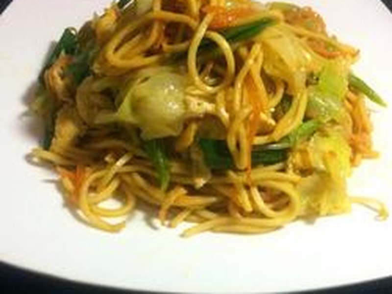 杂菜炒面