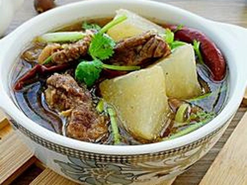 萝卜炖牛肉