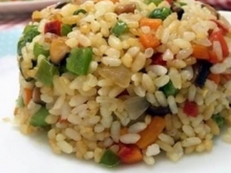 杂蔬炒饭