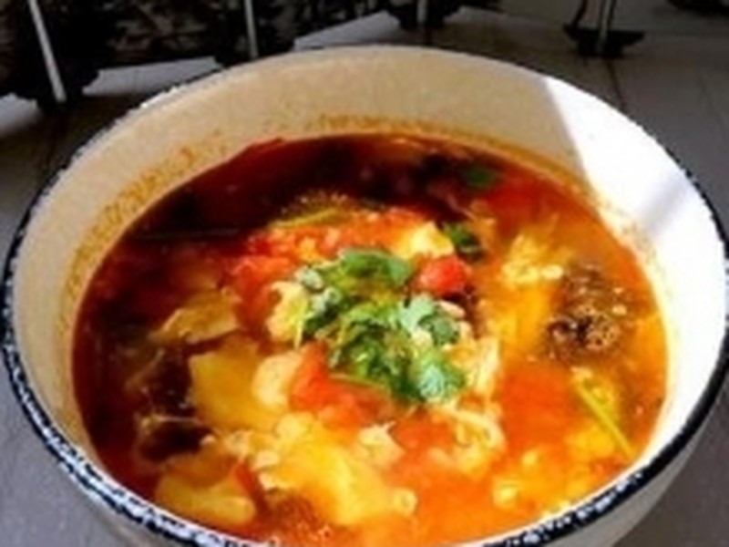 紫菜番茄蛋花汤