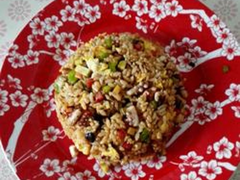 什锦炒米饭