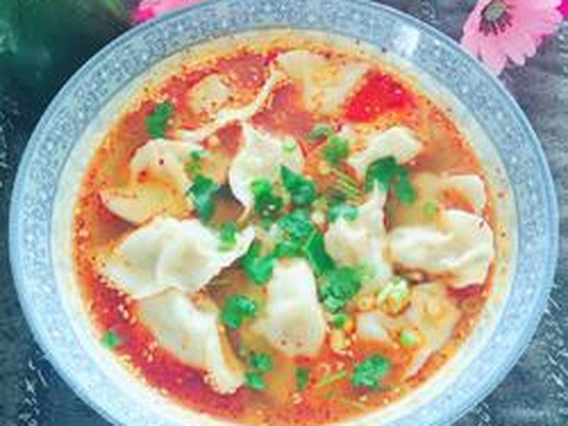 酸汤水饺