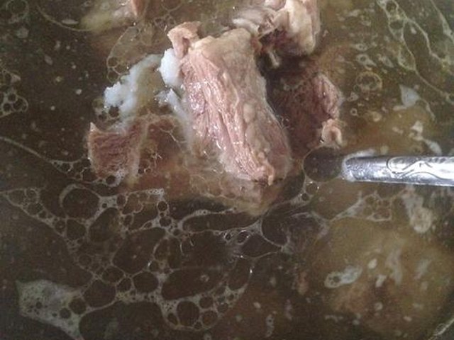 【羊肉千张汤】步骤3