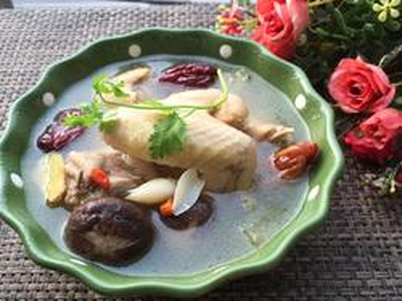 清炖蘑菇土鸡