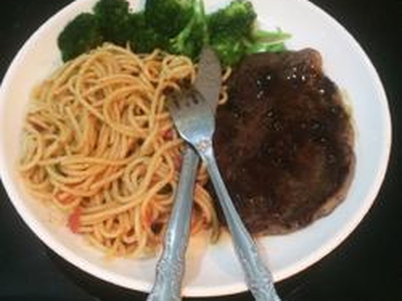 黑椒牛排意面