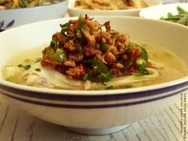 青椒肉丝面