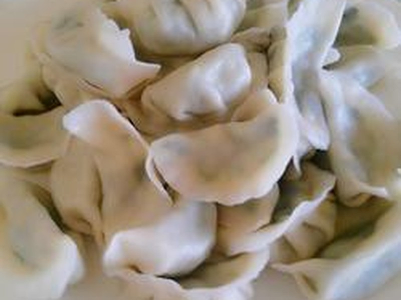 韭菜鸡蛋馅饺子