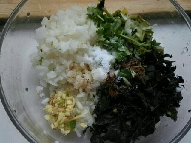 【南瓜素馅蒸饺】步骤4