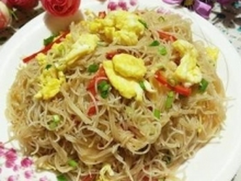 鸡蛋炒米粉
